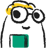Character carrying books